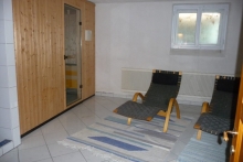 Kellergeschoss-Sauna-Ruheraum