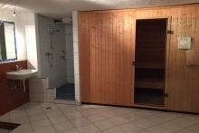 Kellergeschoss-Sauna-Ruheraum