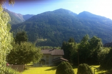 Gartenausblick