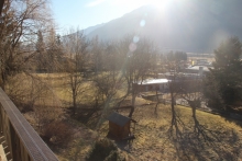Aussicht vom Balkon