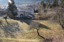 Aussicht vom Balkon